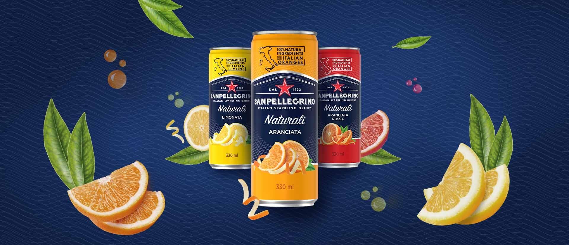 Sanpellegrino Naturali range