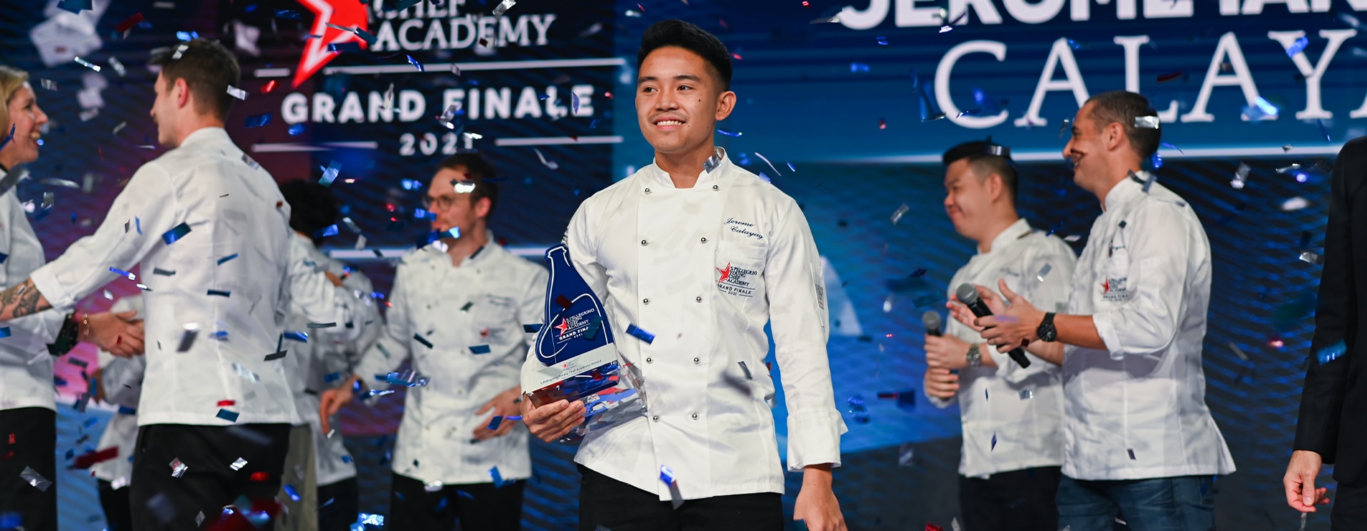 Jerome Ianmark Calayag wins S.Pellegrino Young Chef Grand Finale 2021.