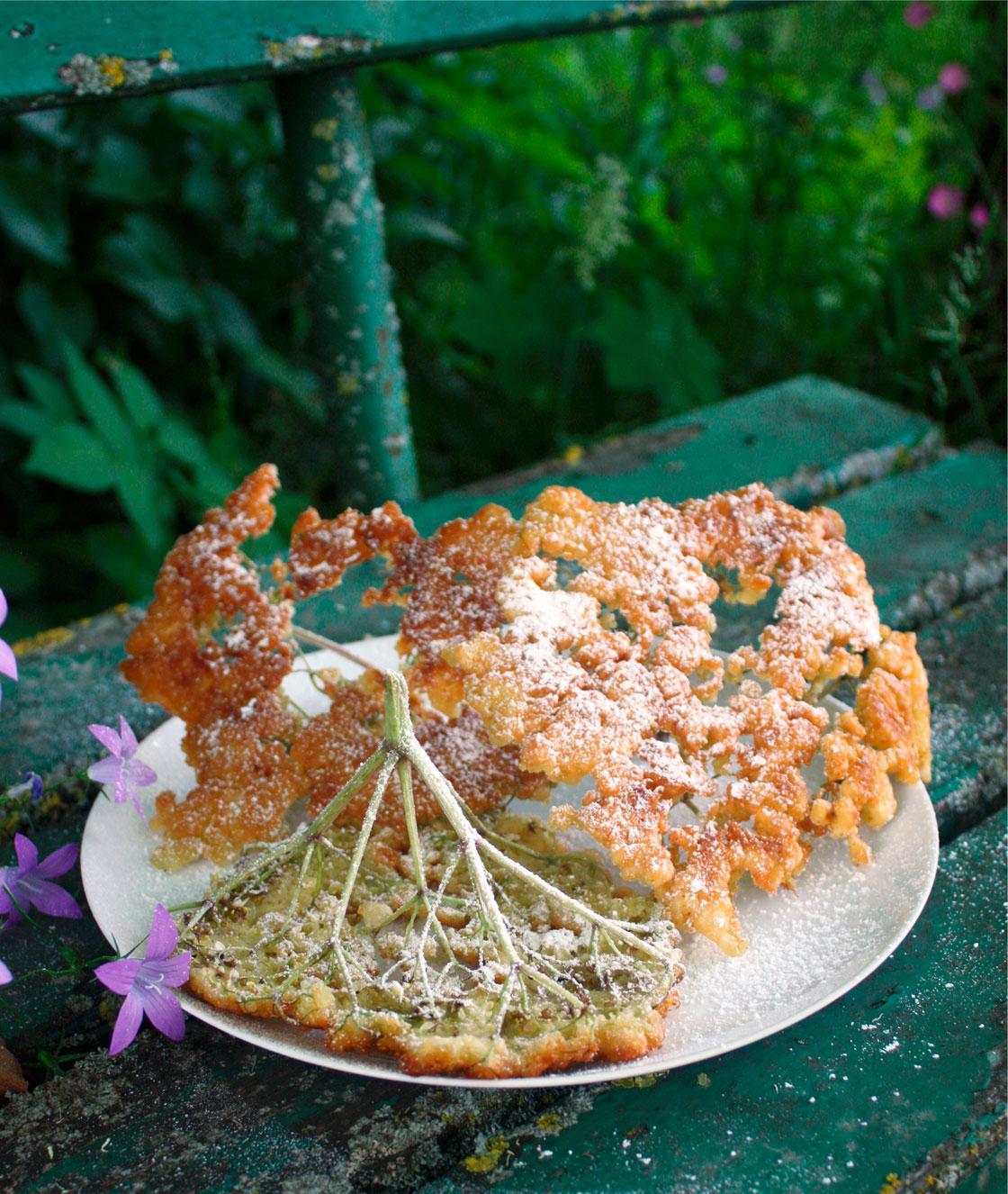 Spring Flavours Elderberry Flower Fritter