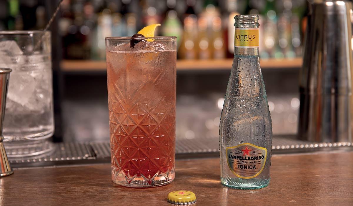 Citrus Fizz Cocktail Sanpellegrino Tonica Citrus