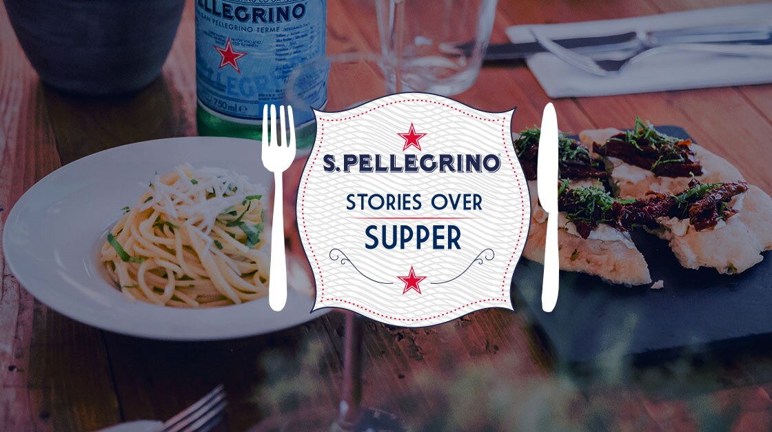 S.Pellegrino Stories over Supper