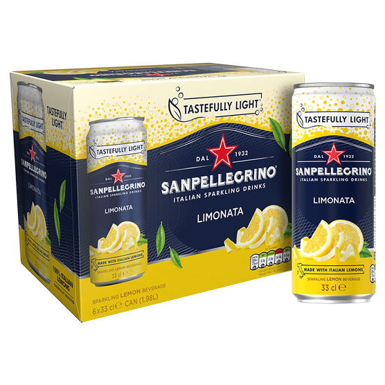  San Pellegrino Sparkling Beverage, Limonata (Lemon