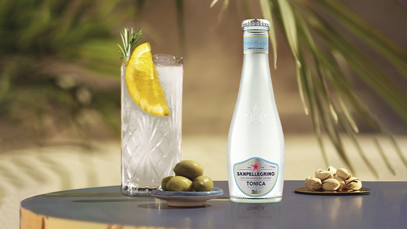 Sanpellegrino Tonica Light With Cocktail