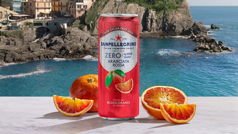 sanpellegrino zero blood orange flavour