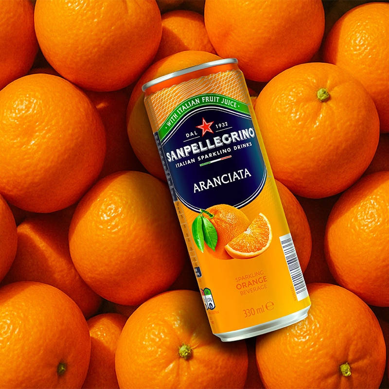 aranciata can 330 ml main image
