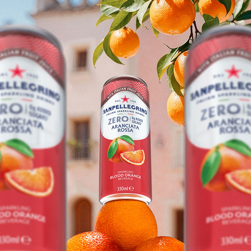 sanpellegrino blood orange zero can main image