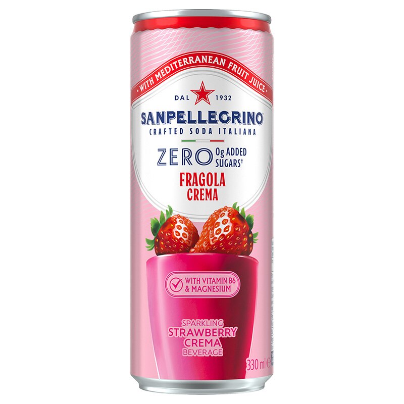 Sanpellegrino Zero Fragola Crema