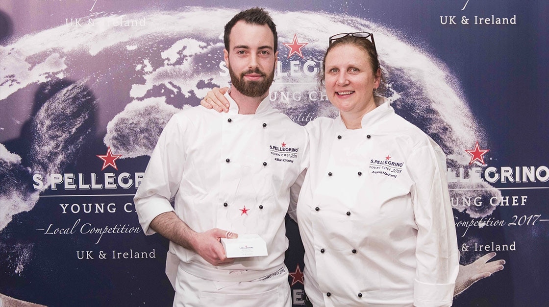 Killian Crowley is the winner of S.Pellegrino Young Chef UK & Ireland local final