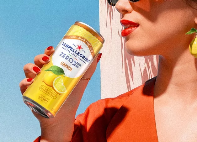 Enjoy the refreshing taste of Sanpellegrino's best-selling flavours