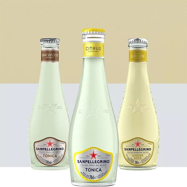Sanpellegrino Mixers ginger beer & tonic waters Sanpellegrino