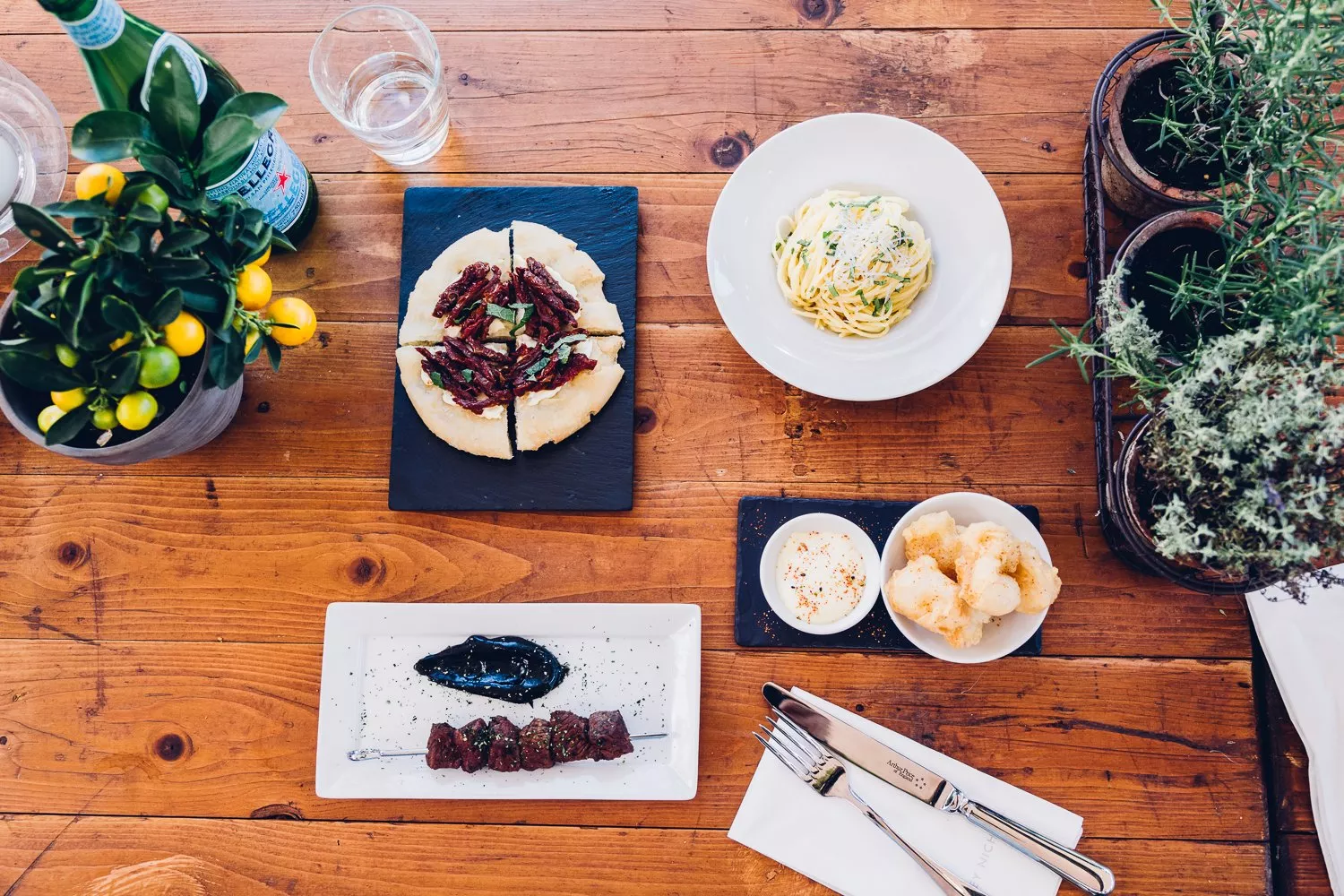 S.Pellegrino Stories over Supper