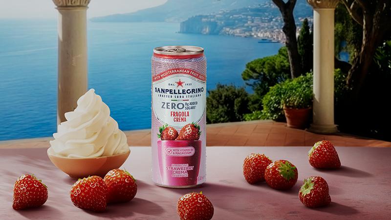 Sanpellegrino Strawberry Crema Zero