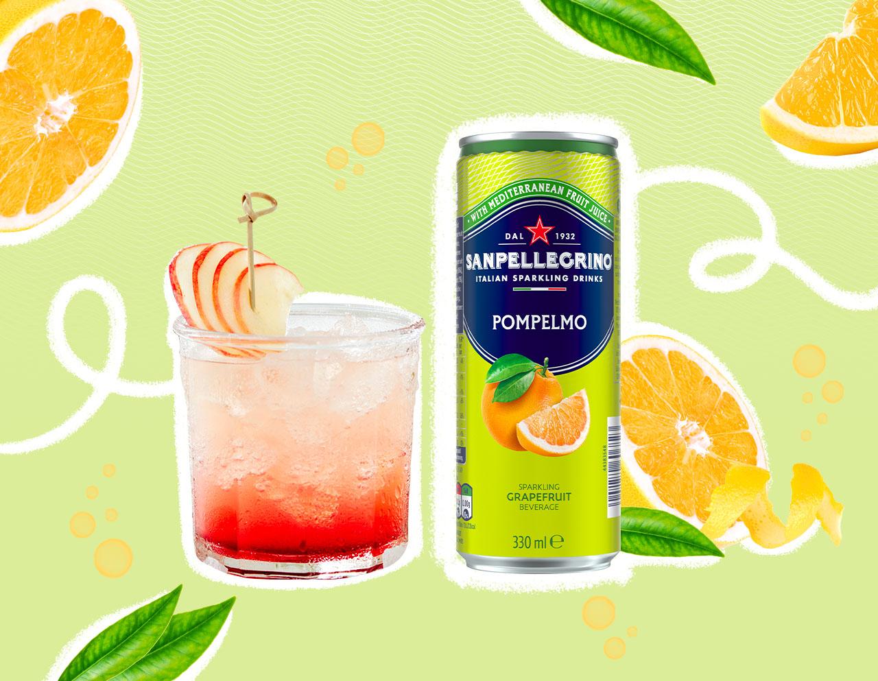 Cocktail with Pompelmo Sanpellegrino