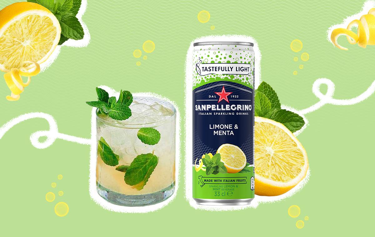 Sanpellegrino Limone & Menta lemon and mint drink Sanpellegrino