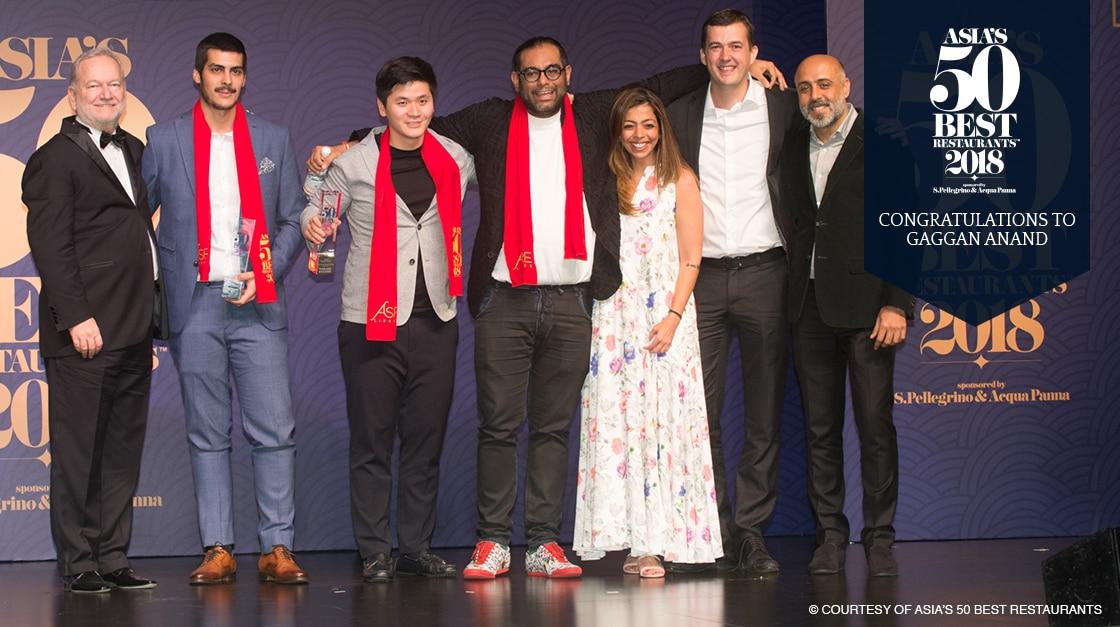Gaggan Anand winner of Asia’s 50 Best Restaurants 2018