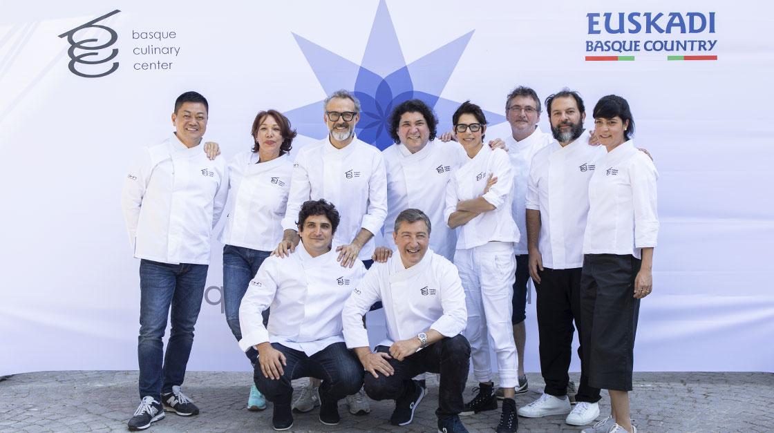 10 top chefs of Basque Culinary World Prize 2018