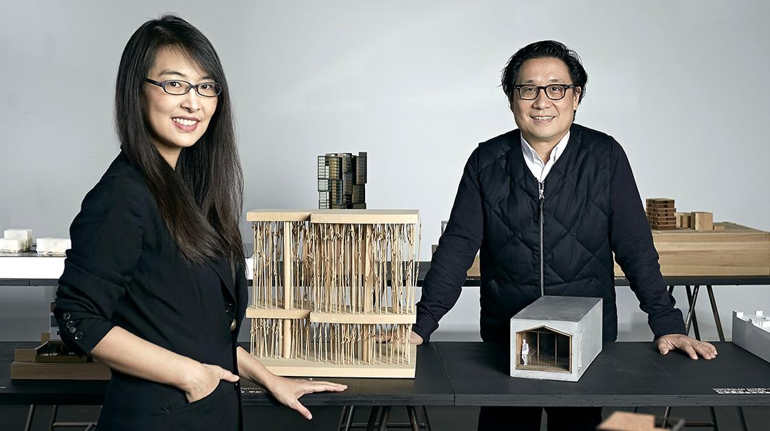 Lyndon Neri and Rossana Hu founders of design and research office Neri&amp;HU