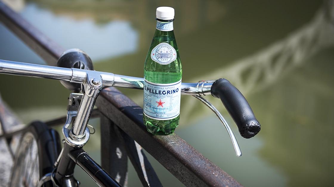 S.Pellegrino sparkling mineral water in PET bottle