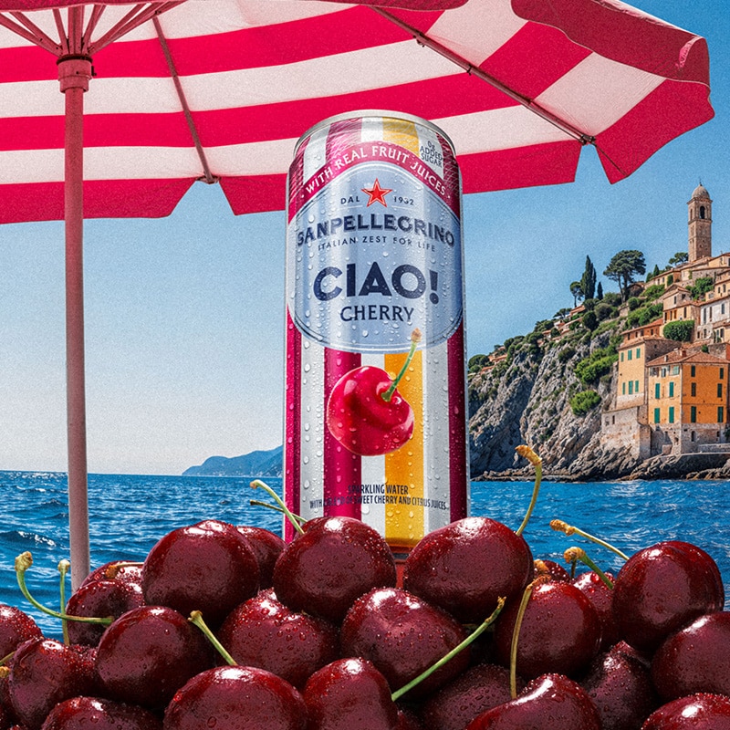 Sanpellegrino Ciao! Cherry Flavored Sparkling Water