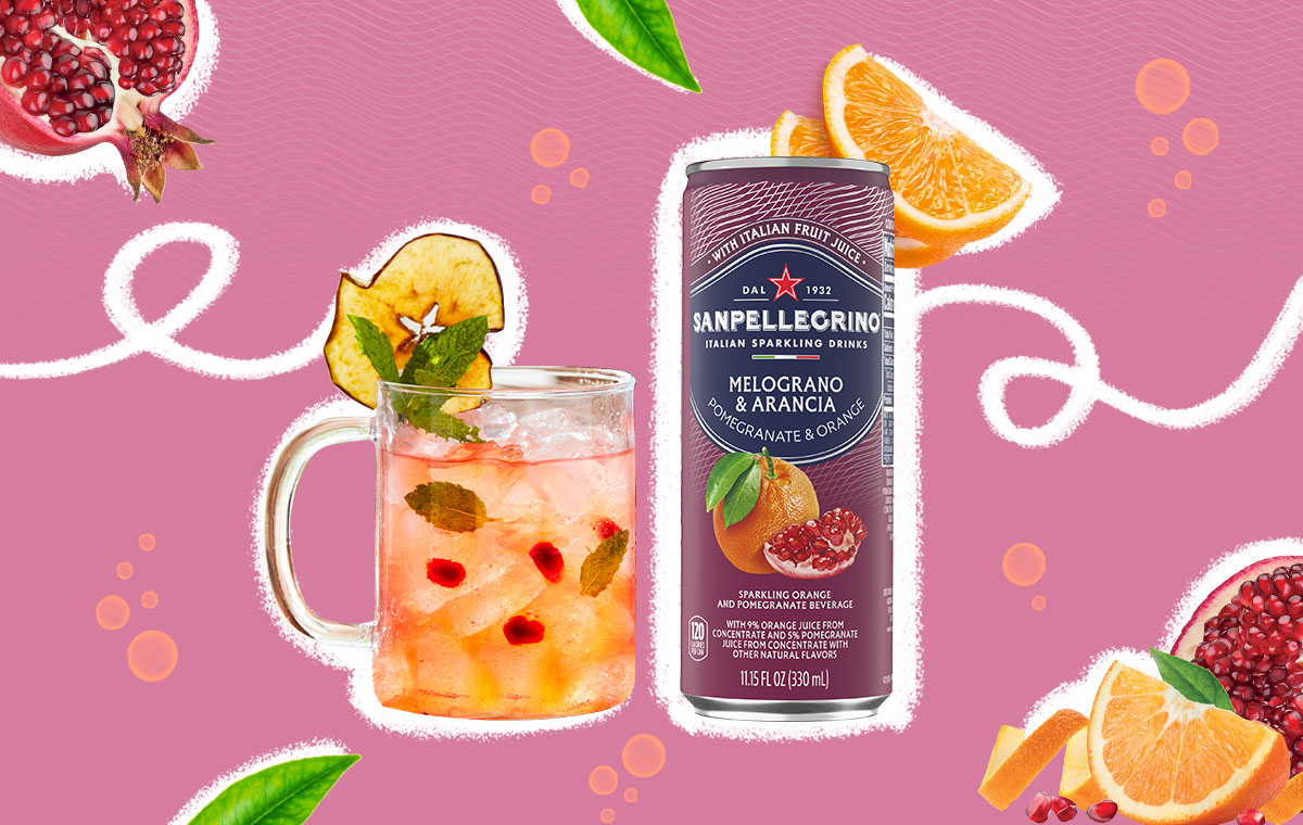 Cocktail with Melograno Arancia Sanpellegrino thumb