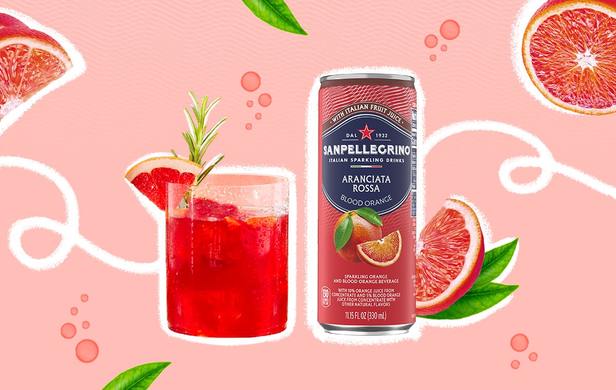 Rossa fizz cocktail with aranciata rossa thumb