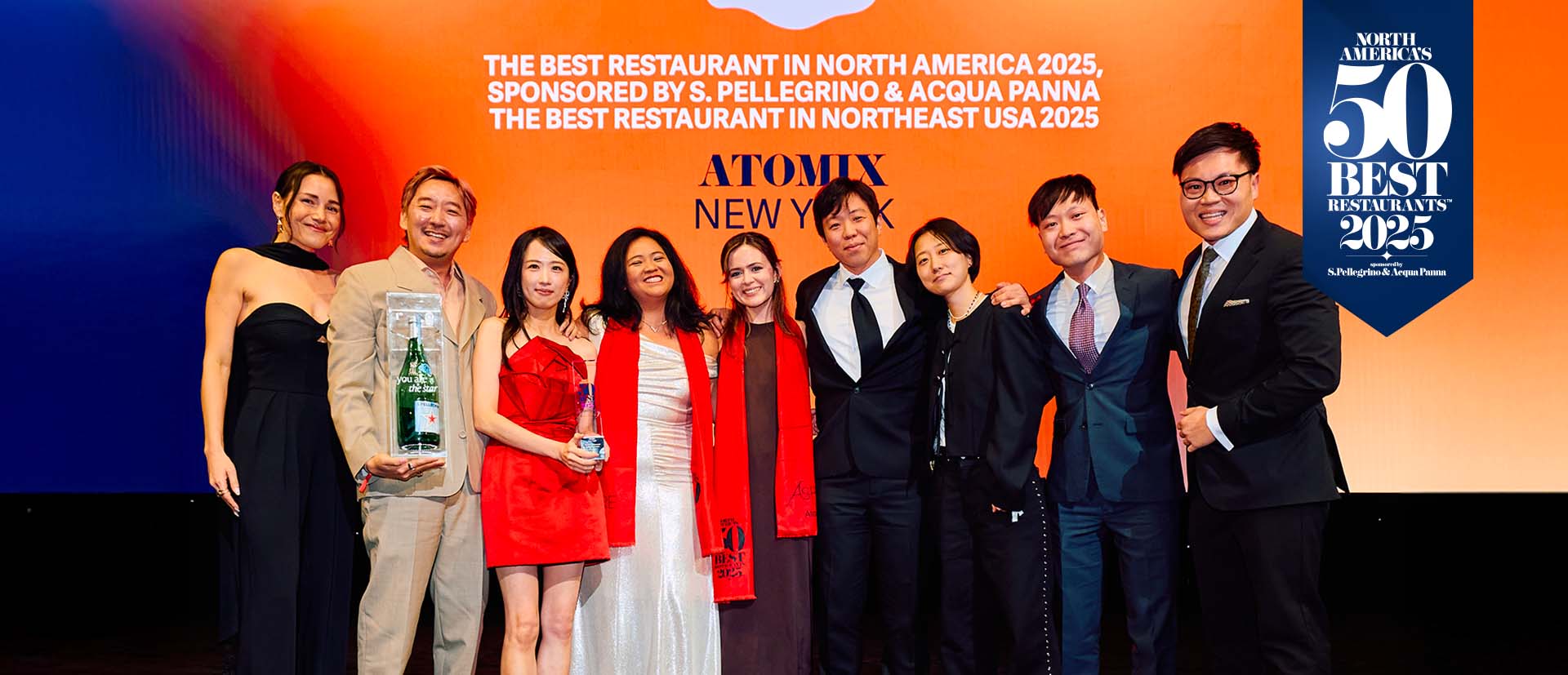 NOrth America 50 Best 2025 winners
