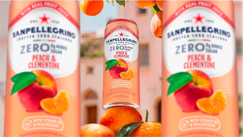 Peach&amp;Clementine 0g Added Sugars