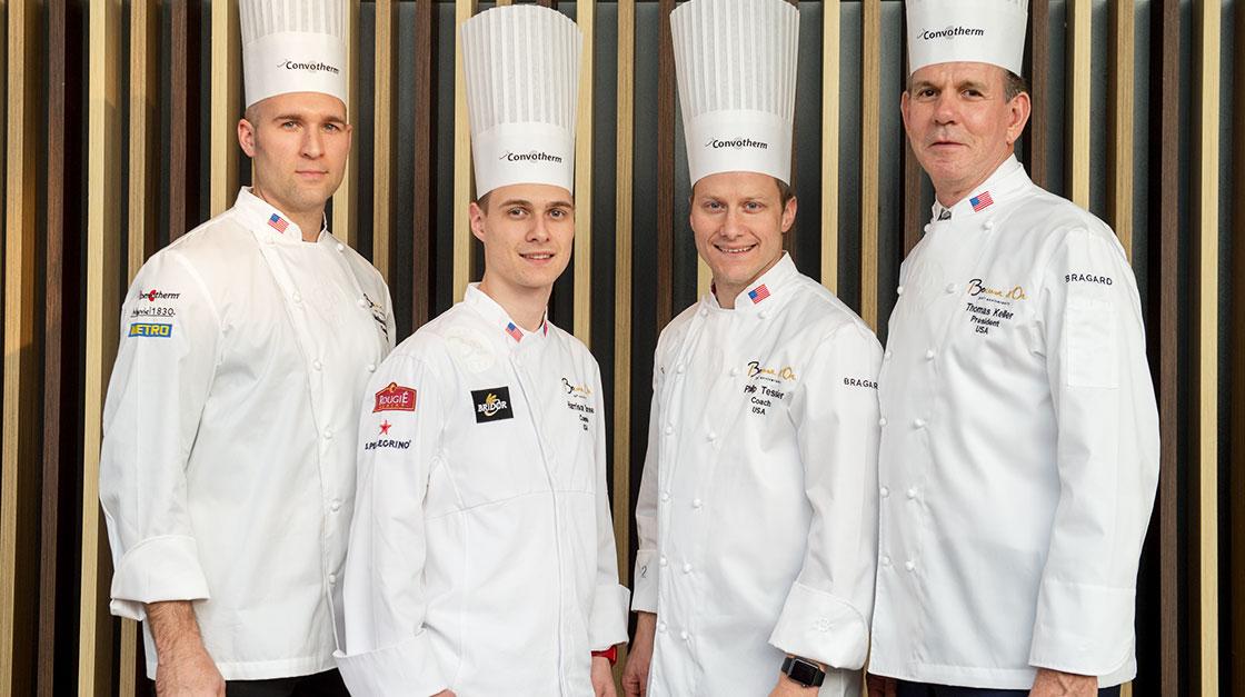 Bocuse D'Or 2017 USA is the winner Team with chef Mathew Peters