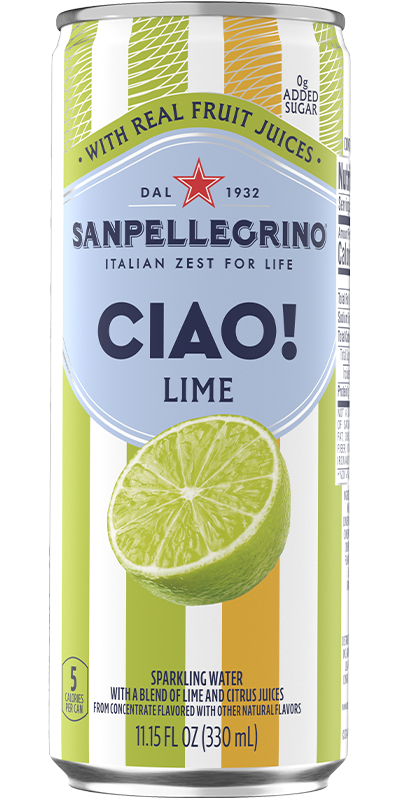 Ciao! Lime flavor can