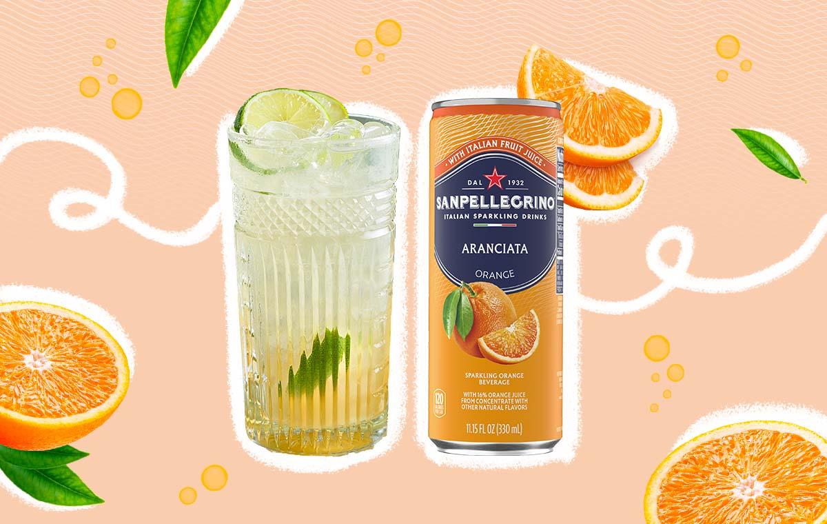 After Orange cocktail with Aranciata Sanpellegrino thumb