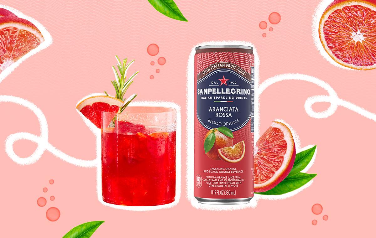 Rossa fizz cocktail with aranciata rossa thumb