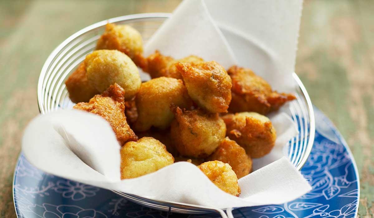 Fried salt cod recipe