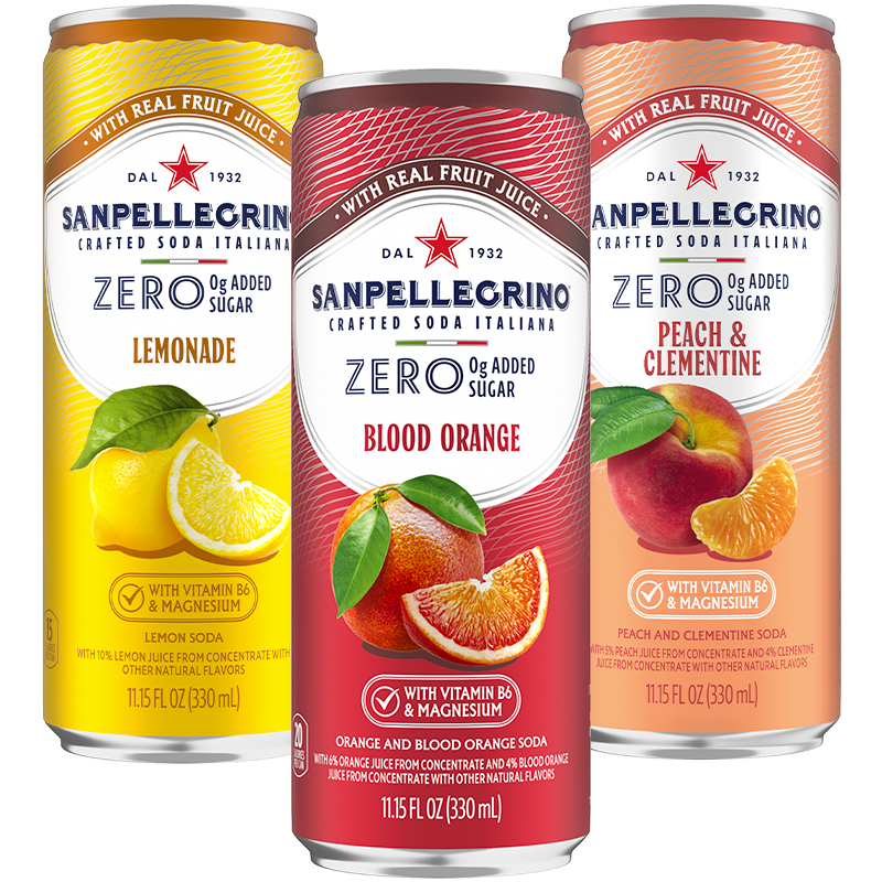 sanpellegrino zero grams added sugar