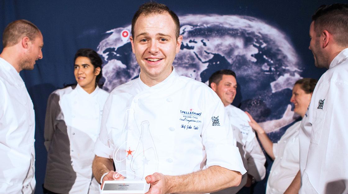 John Taube IV wins S.Pellegrino Young Chef Regional Final