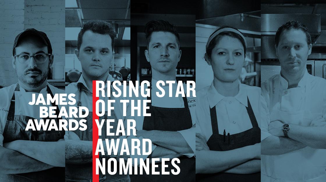 2017 James Beard Rising Star Chef of the Year Award nominees